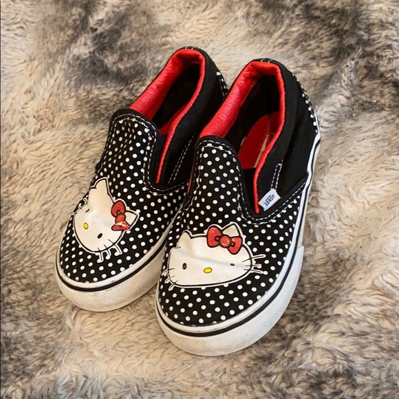 hello kitty vans toddler